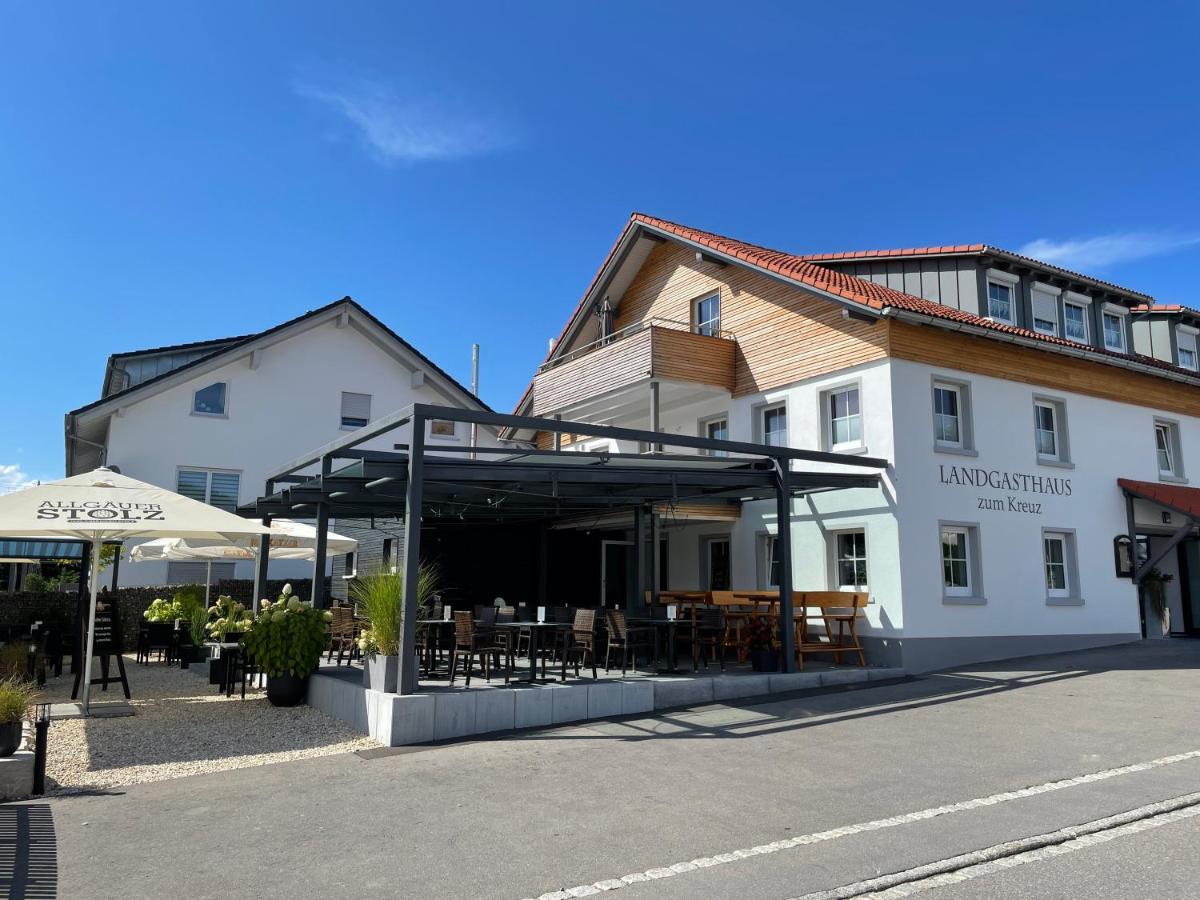 Landgasthaus Zum Kreuz Gbr イスニー・イム・アルゴイ エクステリア 写真